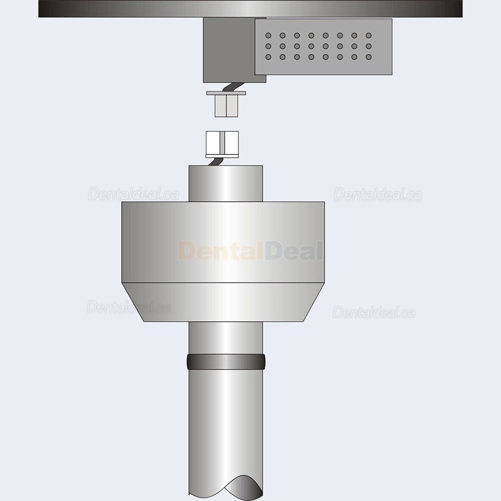 72W Ceiling Mounted Dental LED Light 24 Cold Light Shadowless Operating Lamp